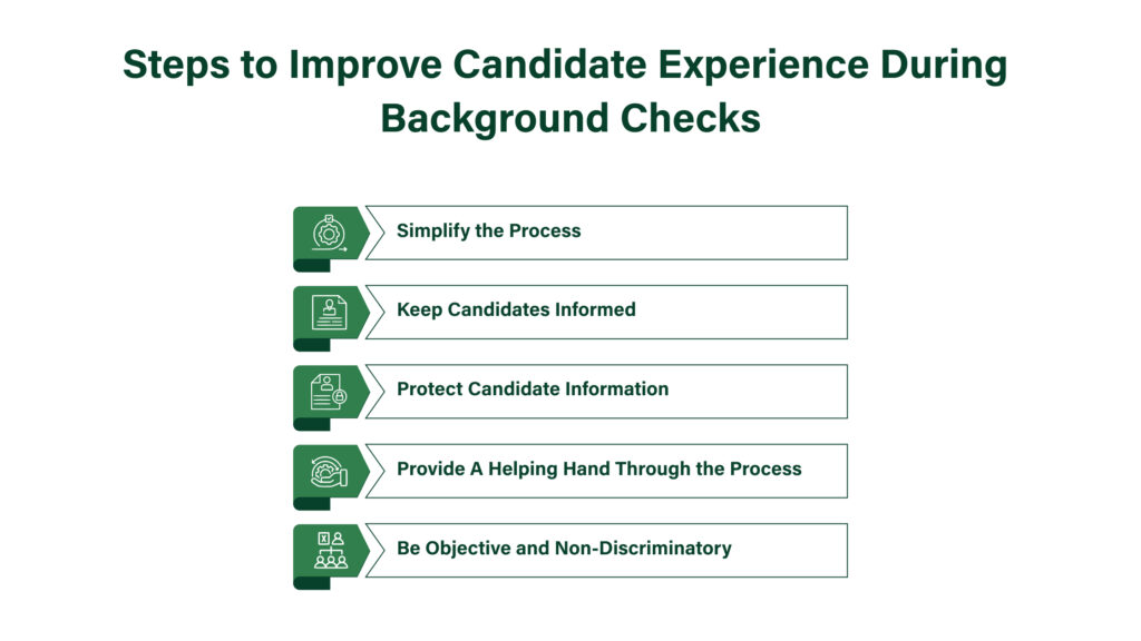 Steps to Improve Candidate Experience During Background Checks