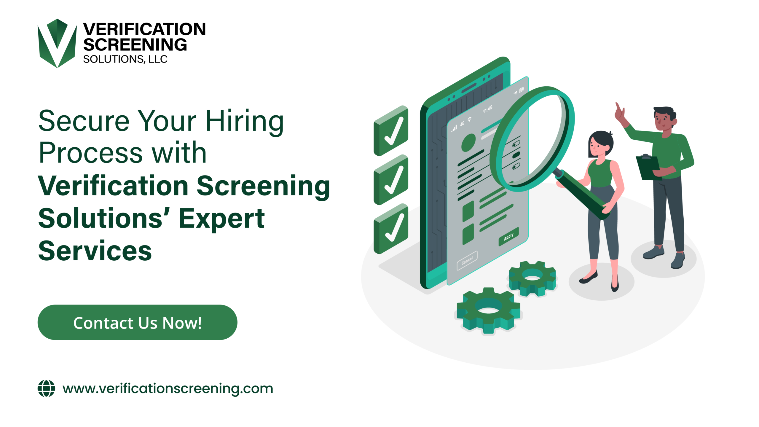 Secure your hiring with verification screening solutions 