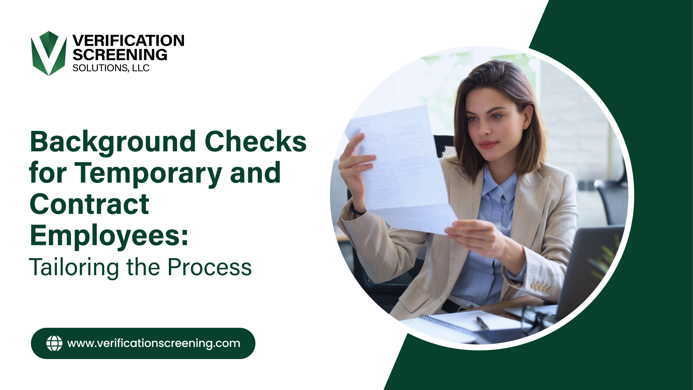 Background check for Temporary and contract employees