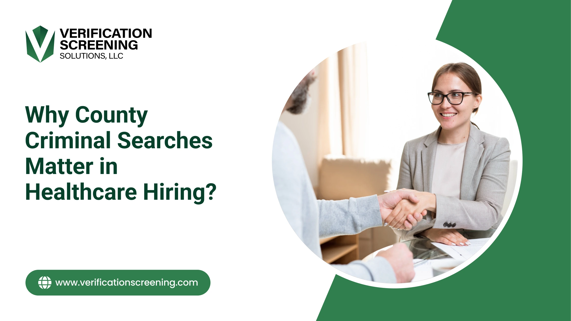 County Criminal Searches in Healthcare Hiring