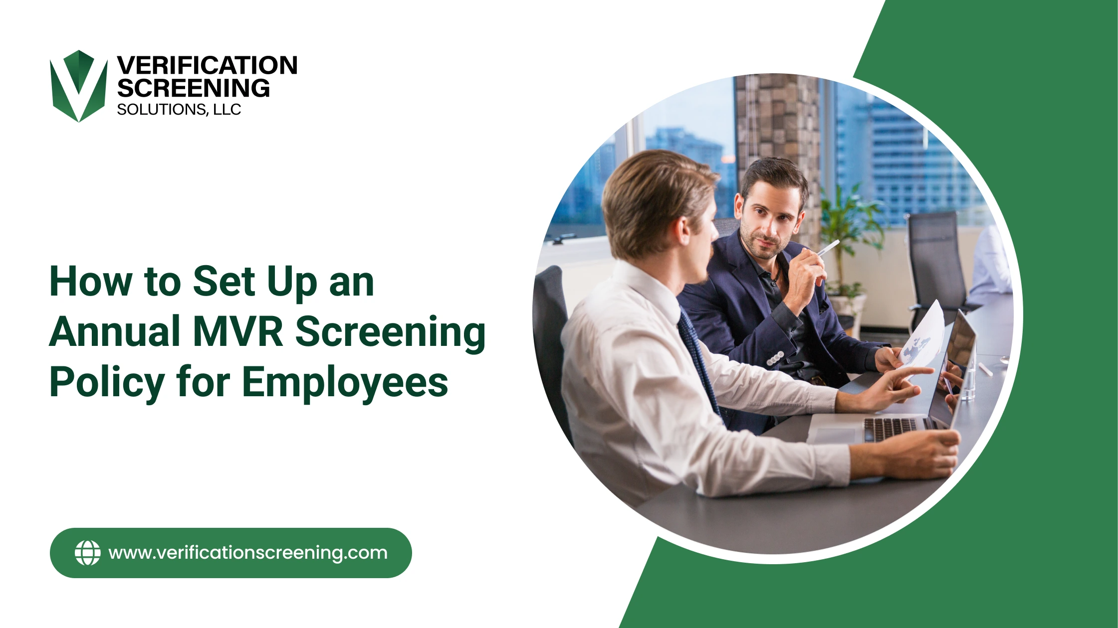 How to Set Up an Annual MVR Screening Policy for Employees