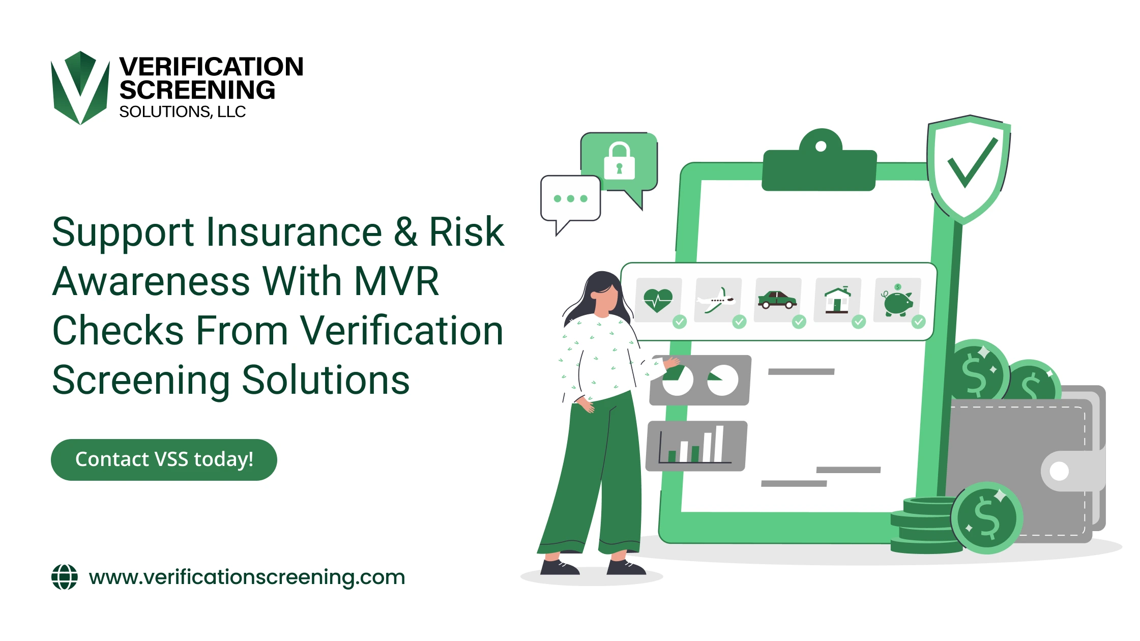 Support Insurance & Risk Awareness With MVR Checks From Verification Screening Solutions